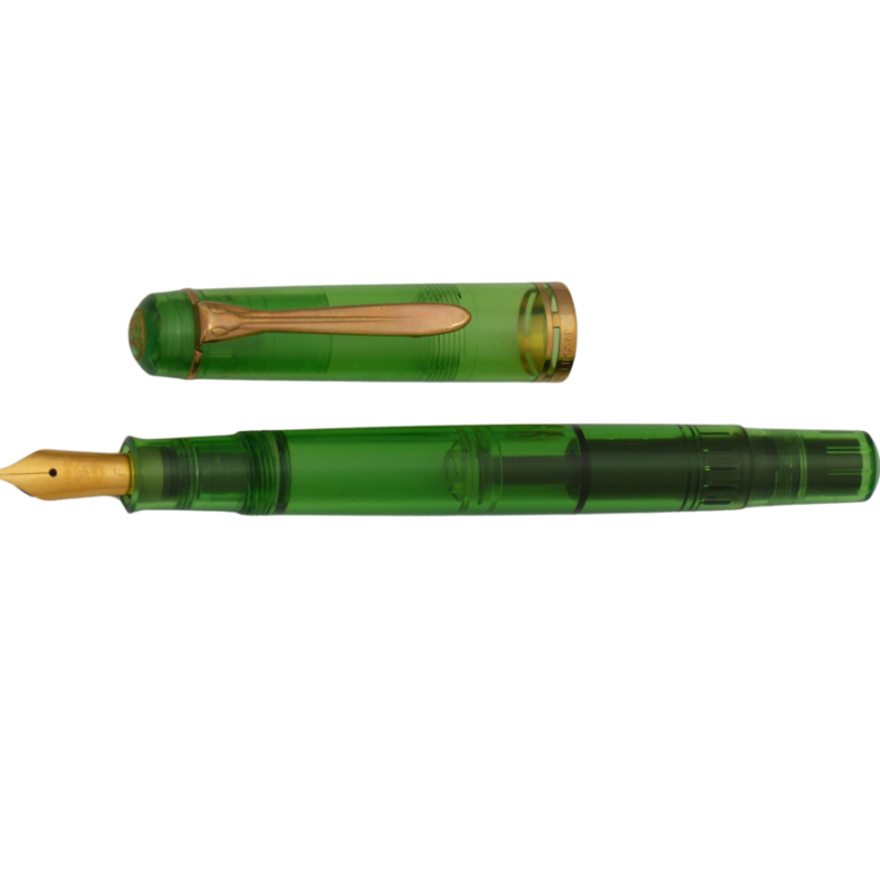 Stilografica Pelikan M200 Verde Demonstrator by Fulker