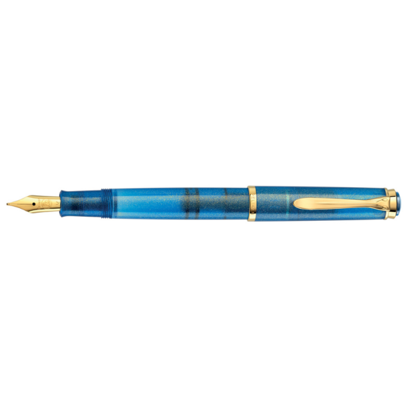 Pelikan Stilografica M200 Golden Lapis SET by Fulker