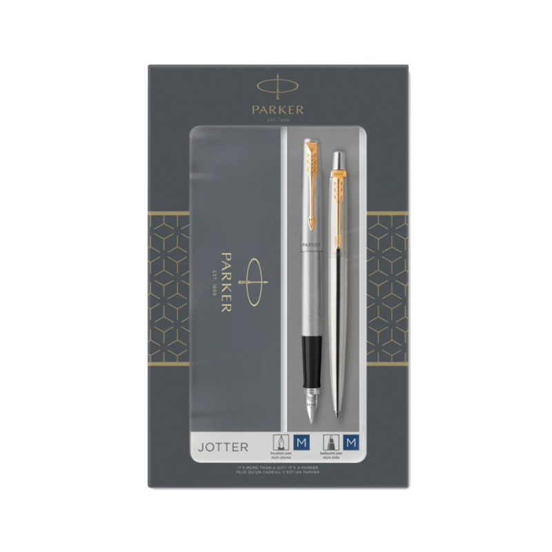 Parker Set Jotter GT Penna Stilografica e Penna a Sfera by Fulker