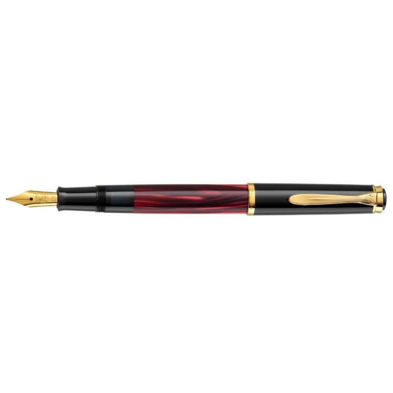 Stilografica Pelikan M200 Red Marbled by Fulker